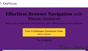 crxmouse.com Screenshot