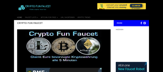 crypto-fun-faucet.de Screenshot