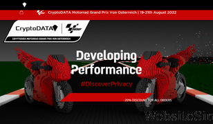 cryptodata.com Screenshot