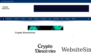 cryptodirectories.com Screenshot