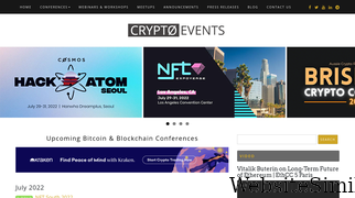 cryptoevents.global Screenshot