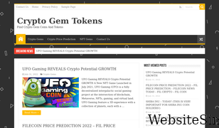 cryptogemtokens.com Screenshot