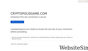 cryptopolisgame.com Screenshot