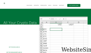 cryptosheets.com Screenshot