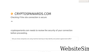 cryptospaniards.com Screenshot
