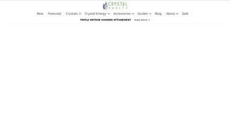 crystalvaults.com Screenshot