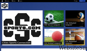 cscsports.com Screenshot