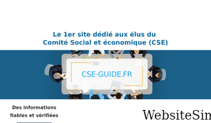 cse-guide.fr Screenshot