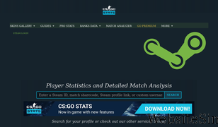 csgo-stats.com Screenshot