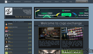 csgo.exchange Screenshot