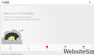 csgonades.com Screenshot