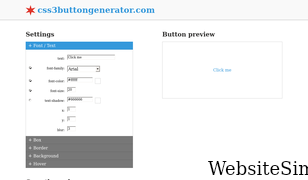 css3buttongenerator.com Screenshot