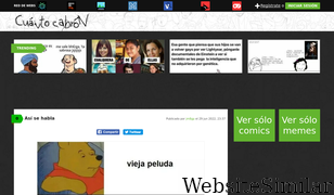 cuantocabron.com Screenshot