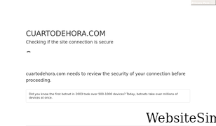 cuartodehora.com Screenshot