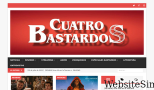 cuatrobastardos.com Screenshot