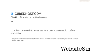 cubedhost.com Screenshot