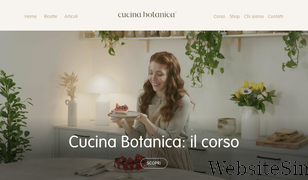 cucinabotanica.com Screenshot