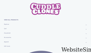cuddleclones.com Screenshot