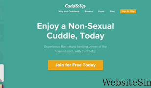 cuddleup.com Screenshot
