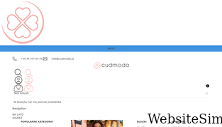 cudmoda.pl Screenshot