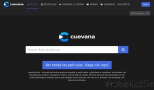 cuevana2.mx Screenshot