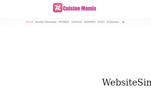 cuisinemomix.com Screenshot