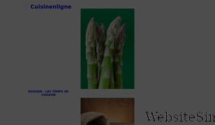 cuisinenligne.com Screenshot