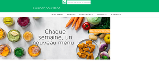 cuisinez-pour-bebe.fr Screenshot