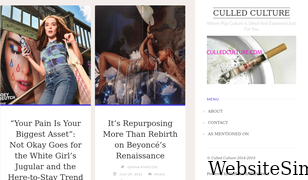 culledculture.com Screenshot