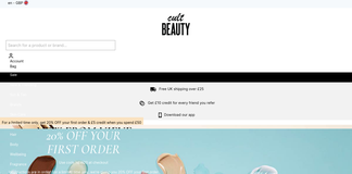 cultbeauty.co.uk Screenshot