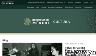 cultura.gob.mx Screenshot