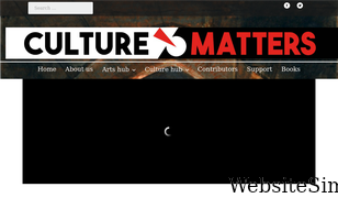 culturematters.org.uk Screenshot