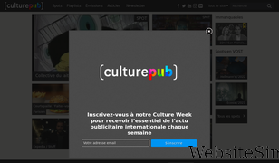 culturepub.fr Screenshot