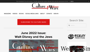culturewars.com Screenshot