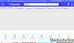 cuponatic.com.co Screenshot