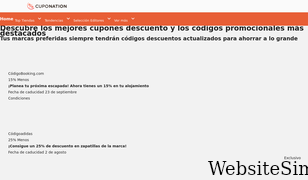 cuponation.es Screenshot