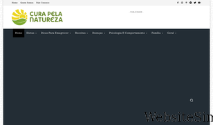 curapelanatureza.com.br Screenshot