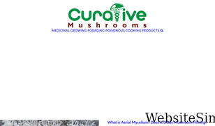 curativemushrooms.com Screenshot