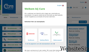 cure-afvalbeheer.nl Screenshot