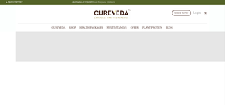 cureveda.com Screenshot