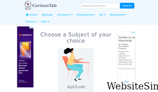 curioustab.com Screenshot