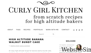 curlygirlkitchen.com Screenshot