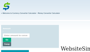 currency-converter-calculator.com Screenshot