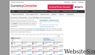 currency-converter.org.uk Screenshot