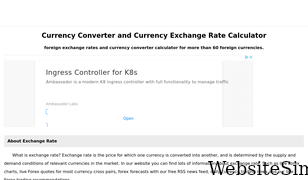 currencyconverterrate.com Screenshot