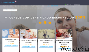 cursodebaba.com Screenshot
