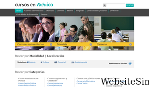 cursos-en-mexico.com.mx Screenshot