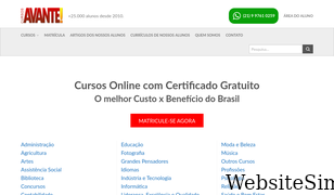 cursosavante.com.br Screenshot