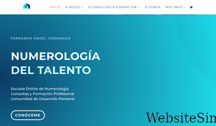 cursosdenumerologia.es Screenshot