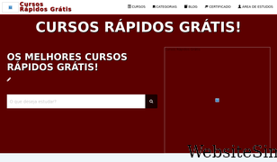 cursosrapidosgratis.com.br Screenshot